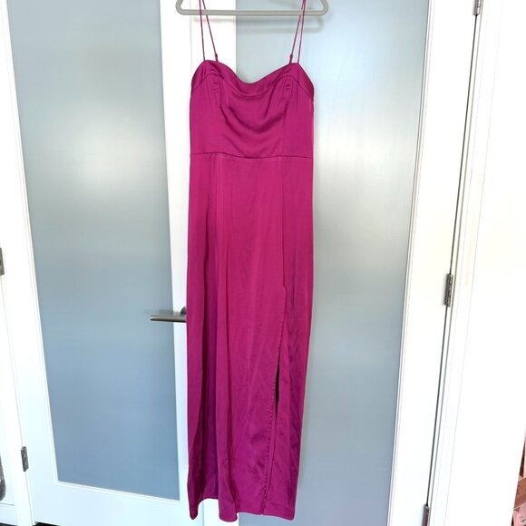 A&F Camille Midi Dress - Pink - XS - Picture 2 of 6